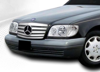 Решетка за Mercedes W140 (92-98) - хром - View 2