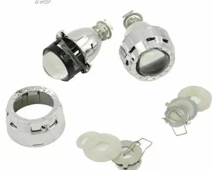 Биксенон лупи за вграждане MORIMOTO MINI 2" - с кръгли капачки