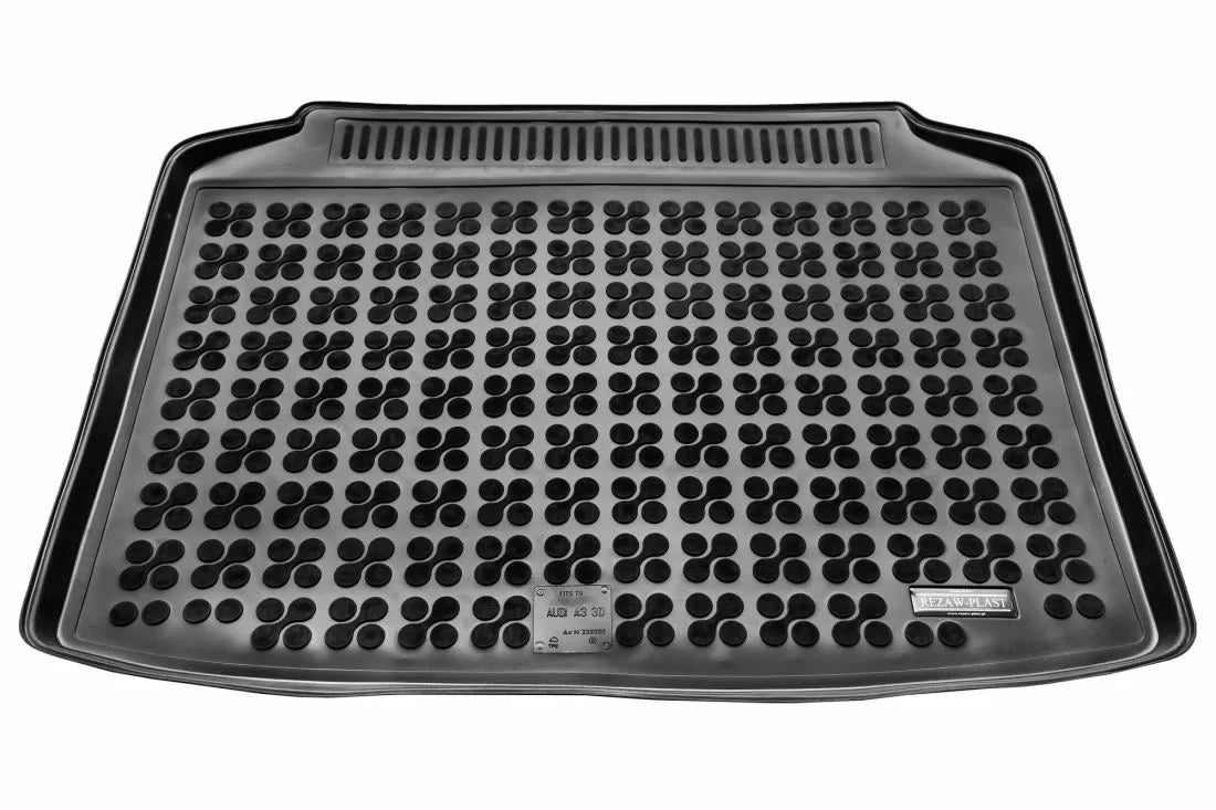 Гумена стелка за багажник за Audi A3 (2012-2020) Hatchback/Sportback - с малка резервна гума - Rezaw Plast