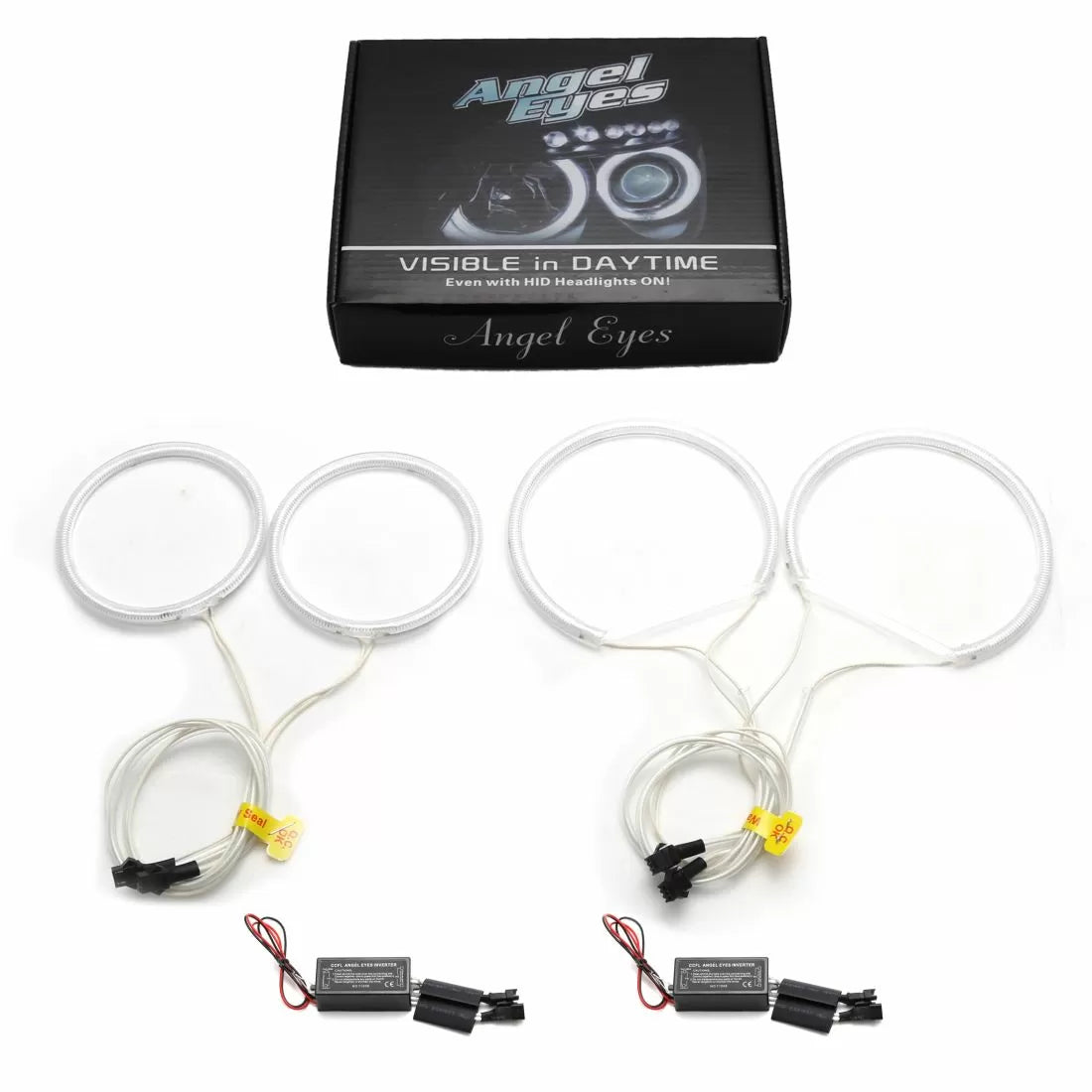 Ангелски Очи за BMW X5 E53 (1999-2005) - Бял цвят