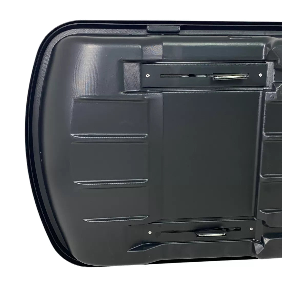 Автобокс Junior Xtreme 2 195x78x39cm с 85 mm крепежи,с двустранно отваряне с ключ, 450 литра - черен