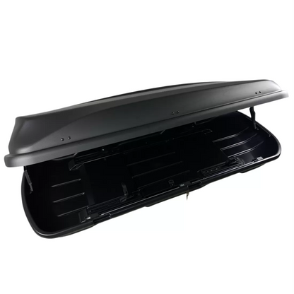 Автобокс Junior Xtreme 2 195x78x39cm с 85 mm крепежи,с двустранно отваряне с ключ, 450 литра - черен