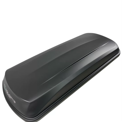 Автобокс Junior Xtreme 2 195x78x39cm с 85 mm крепежи,с двустранно отваряне с ключ, 450 литра - черен