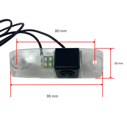Камера за задно виждане за Kia Ceed (10+) / Chrysler / Hyundai Terracan (01-09) / Elantra (07-11) / Sonata (11) / Accent