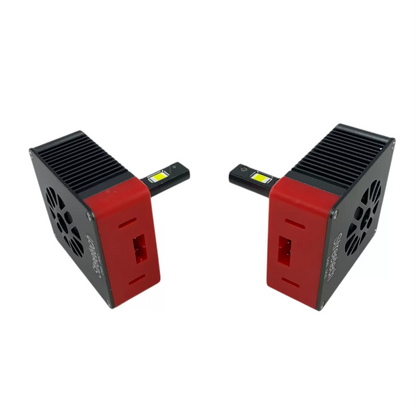 Лед крушки - Led система D5S за подмяна на фабричен ксенон - 20000 Лумена 40W - Canbus 6000K - 300% повече светлина