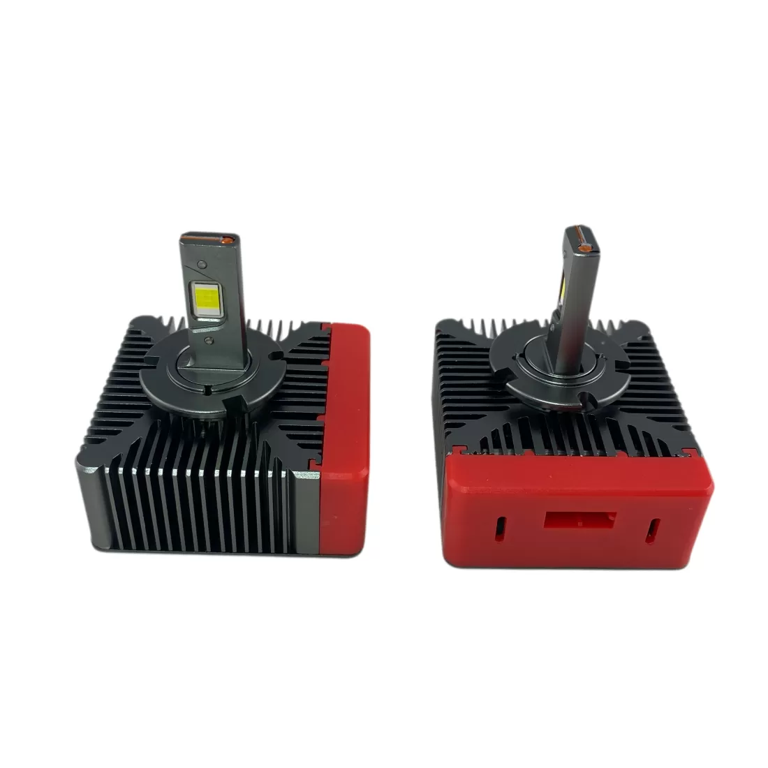 Лед крушки - Led система D5S за подмяна на фабричен ксенон - 20000 Лумена 40W - Canbus 6000K - 300% повече светлина