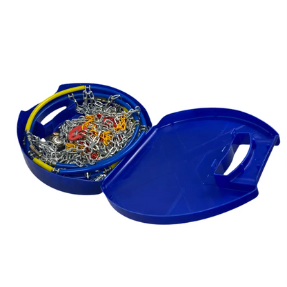 Метални вериги за сняг 12mm. кръстосана плетка - 2бр.