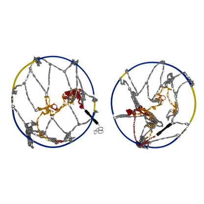 Метални вериги за сняг 12mm. кръстосана плетка - 2бр.