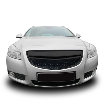 Решетка без емблема OPEL INSIGNIA (2008-2013) - черна - View 2