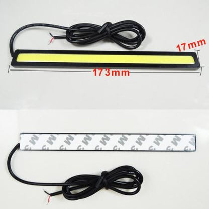 Универсални диодни светлини COB 17CM 10W - черни - View 2