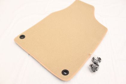 Мокетни стелки за VW Sharan (1996-2010) / FORD Galaxy (1996-2006) / SEAT Alhambra (1996-2010) - бежо - View 2