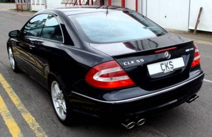 Спойлер за багажник  Mercedes CLK W209 / C209 / Cabrio (2002-2009) - AMG Design - View 3