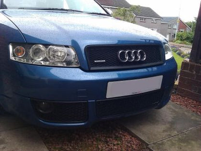 Решетка без емблема за Audi A4 B6 (2001-2004) - RS Look - View 2