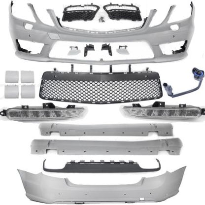 Боди кит за Mercedes W212 E-Class (2009-2013) - AMG Пакет - View 2