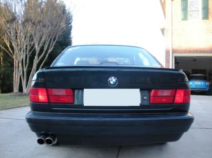 Лип спойлер за багажник BMW E34 - View 3