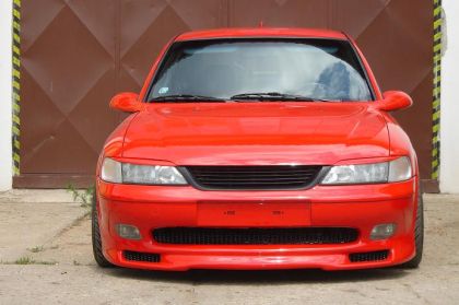 Решетка без емблема Opel Vectra B (1996-01) - черна - View 2