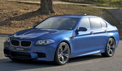 Предна броня BMW F10 / F11  (2010+) - M5 Дизайн без халогени - View 2