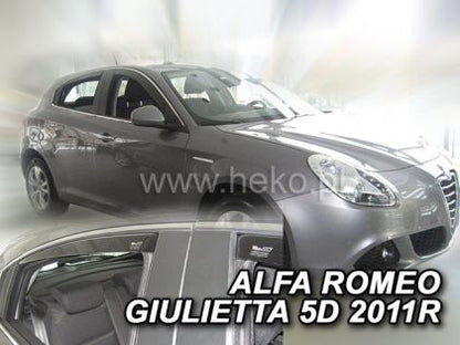 Ветробрани за Alfa Romeo Giulietta (2010-2020) - 4бр. предни и задни - View 2