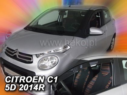 Ветробрани за CITROEN C1 / PEUGEOT 107 (2005-2014) 3 врати - View 2