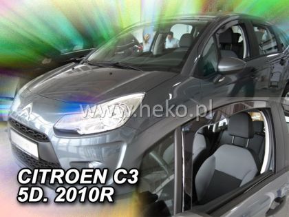 Ветробрани за CITROEN C3 II (2009-2017) 5 врати - 2бр. предни - View 2