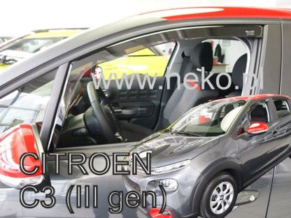 Ветробрани за CITROEN C3 III (2017+) 5 врати - 2бр. предни - View 2