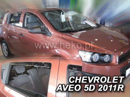 Ветробрани за CHEVROLET AVEO (2011+) 5 врати - 4бр. предни и задни - View 2
