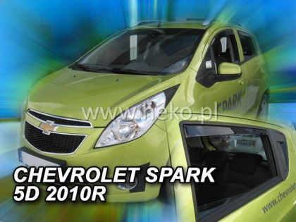 Ветробрани за CHEVROLET SPARK II (2010+) 5 врати - 4бр. предни и задни - View 2