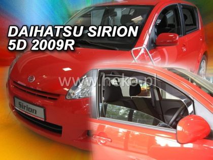 Ветробрани за DAIHATSU SIRION (2005+) / SUBARU JUSTY (2007 - 2011) 5 врати - 2бр. предни - View 2