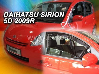Ветробрани за DAIHATSU SIRION (2005+) / SUBARU JUSTY (2007 - 2011) 5 врати - 2бр. предни - View 2
