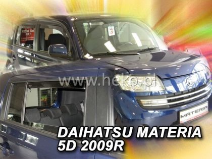 Ветробрани за DAIHATSU MATERIA (2006+) 5 врати - 4бр. предни и задни - View 2
