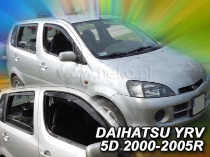 Ветробрани за DAIHATSU YRV (2000-2005) 5 врати - 4бр. предни и задни - View 2