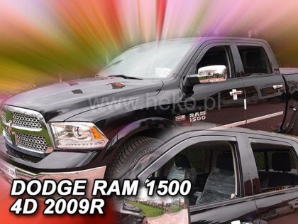Ветробрани за DODGE RAM 1500 (2009-2018) 4 врати с дължина на задните ветробрани - 67cm - 4бр. предн - View 2