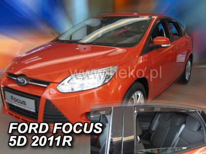 Ветробрани за FORD FOCUS III (2011+) 5 врати , Sedan - 4бр. предни и задни - View 2