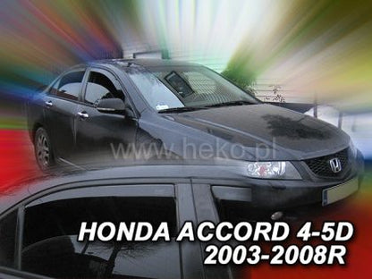 Ветробрани за HONDA ACCORD (2003-2008) Sedan - 4бр. предни и задни - View 2