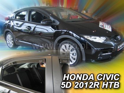 Ветробрани за HONDA CIVIC IX (2012-2016) 5 врати - 4бр. предни и задни - View 2