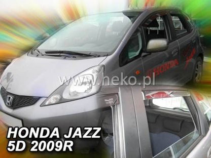Ветробрани за HONDA JAZZ (2009-2015) 5 врати - 4бр. предни и задни - View 2