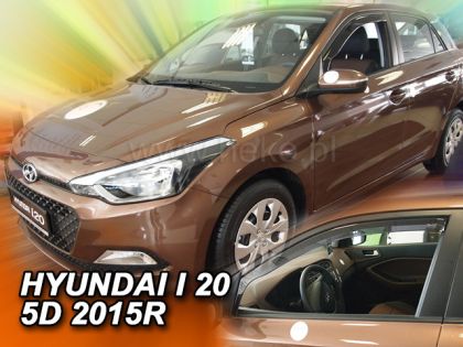 Ветробрани за HYUNDAI i20 (2015-2019) 5 врати - 2бр. предни - View 2