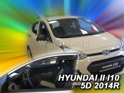 Ветробрани за HYUNDAI i10 (2014+) 5 врати - 2бр. предни - View 2