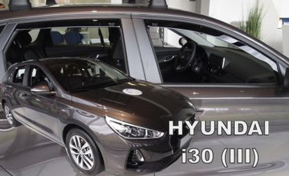 Ветробрани за HYUNDAI i30 (2017+) 5 врати , Combi - 4бр. предни и задни - View 2