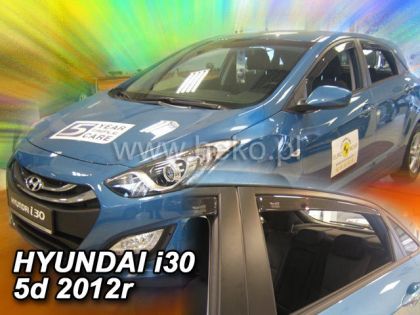 Ветробрани за HYUNDAI i30 (2012-2017) 5 врати - 4бр. предни и задни - View 2