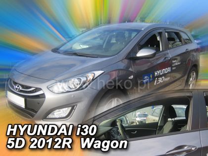 Ветробрани за HYUNDAI i30 (2012-2017) 5 врати - 2бр. предни - View 2