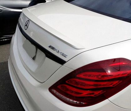 Лип спойлер за багажник Mercedes W222 S-Class (2012+) - AMG Design - View 2