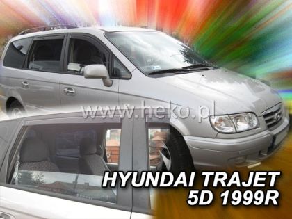 Ветробрани за HYUNDAI TRAJET (1998-2008) 5 врати - 4бр. предни и задни - View 2