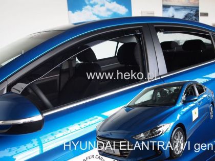 Ветробрани за HYUNDAI ELANTRA (2016+) Sedan - 4бр. предни и задни - View 2