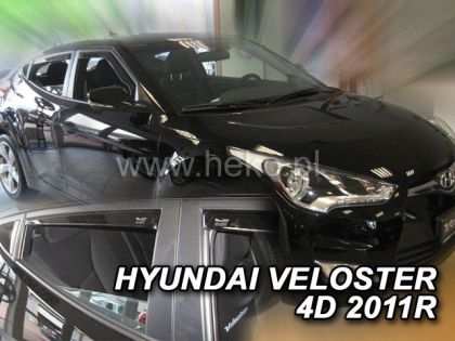 Ветробрани за HYUNDAI VELOSTER (2011+) Coupe - 2бр. предни и 1бр. заден десен - View 2