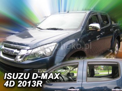 Ветробрани за ISUZU D-MAX (2012+) 4 врати - 4бр. предни и задни - View 2
