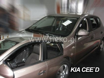 Ветробрани за KIA CEED (2007-2012) 5 врати - 4бр. предни и задни - View 2