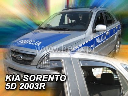 Ветробрани за KIA SORENTO (2002-2009) 5 врати - 4бр. предни и задни - View 2