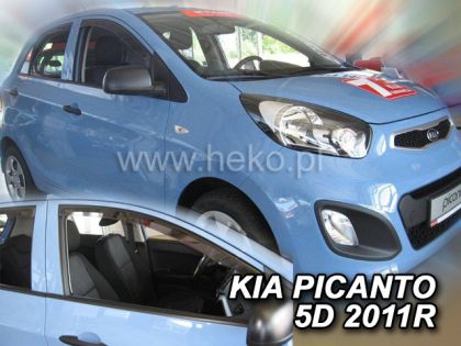 Ветробрани за KIA PICANTO (2011-2017) 5 врати - 2бр. предни - View 2