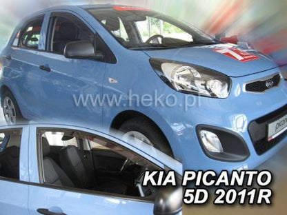 Ветробрани за KIA PICANTO (2011-2017) 5 врати - 2бр. предни - View 2